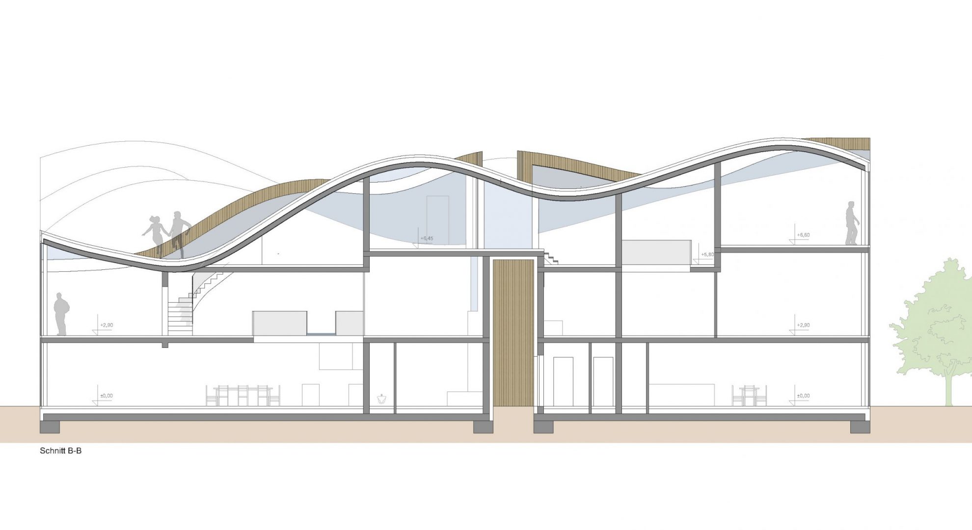 Up and Down: section B