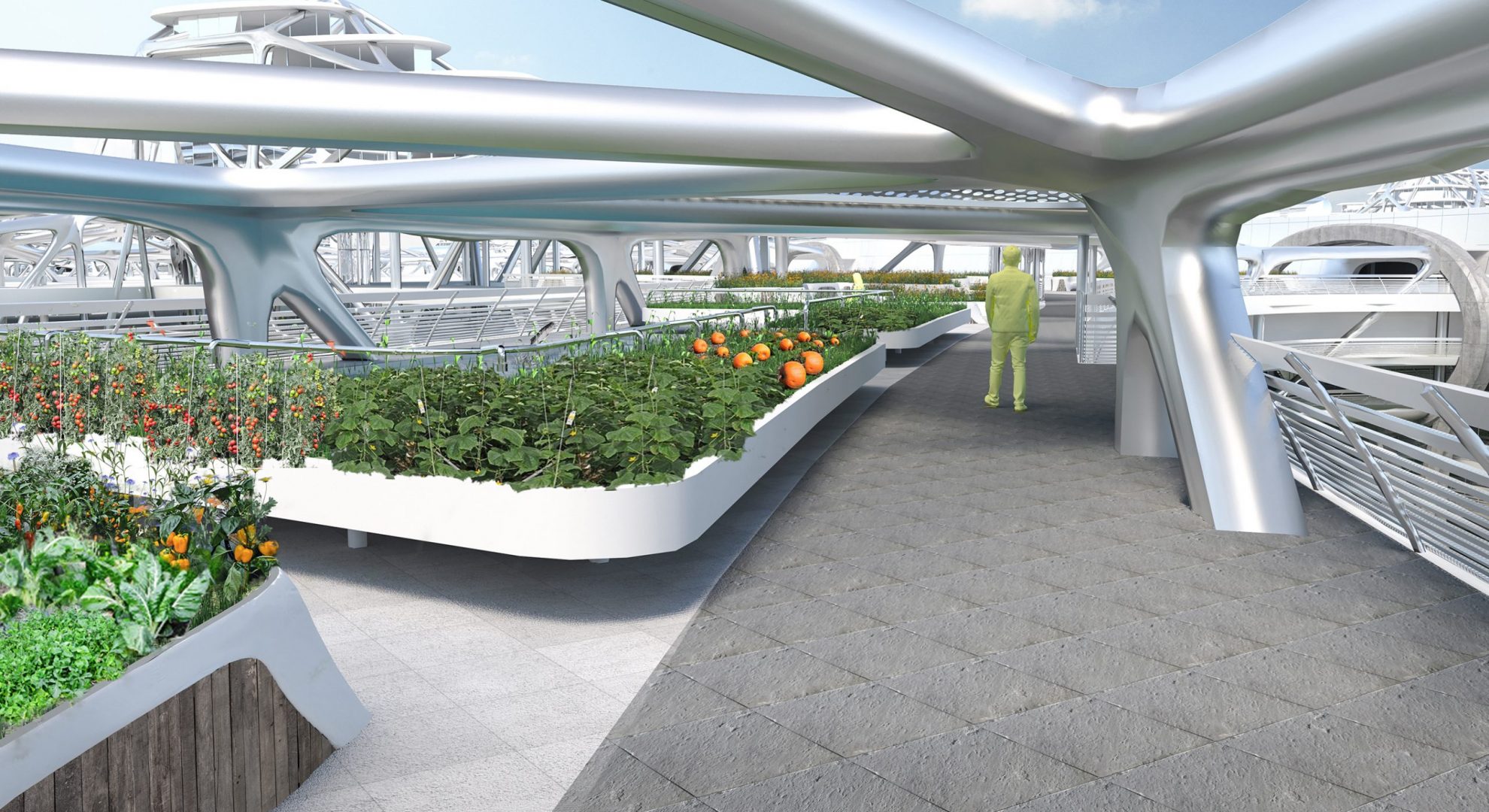 Synapsis - a city vision for Vienna: Urban Farming