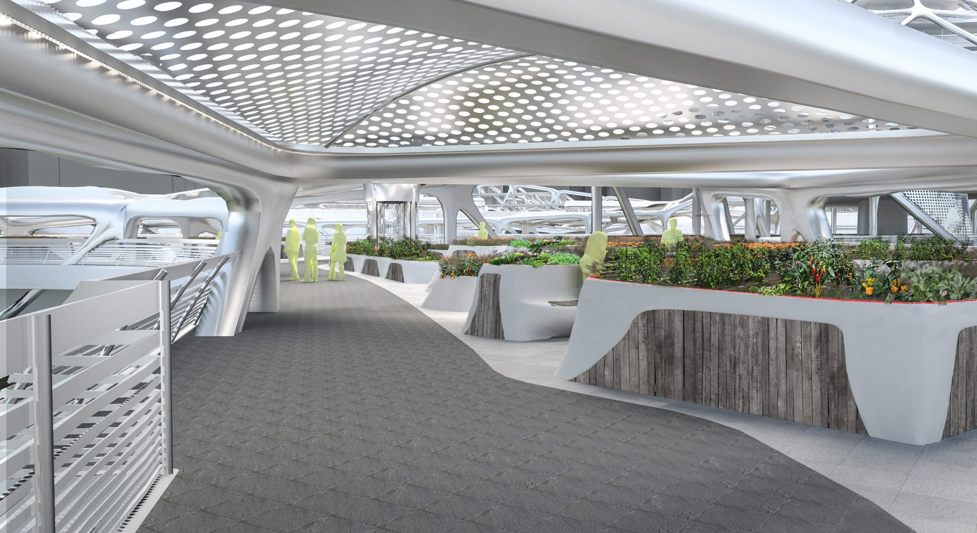 Synapsis - a city vision for Vienna: roof landscape